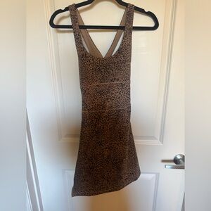 Fabletics leopard golf tennis dress